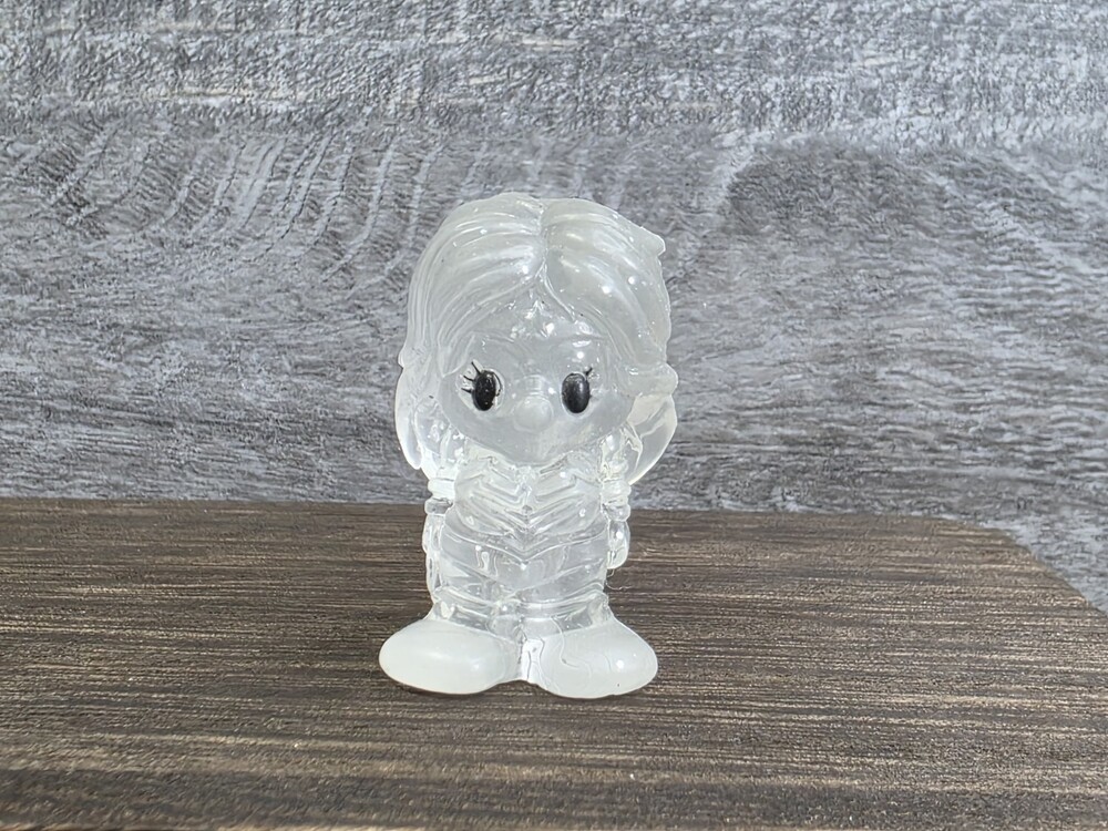 Ooshies Clear Sparkle Wonder Woman Squishy 1.5" DC Comics Figurine g63e